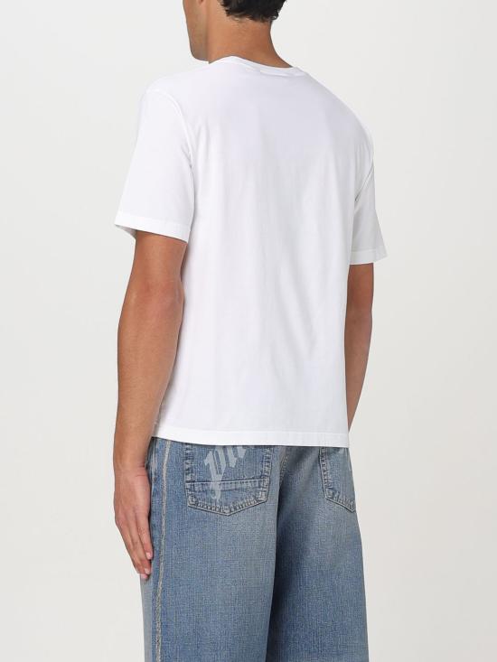 25SS 팜앤젤스 반팔 티셔츠 PMAA089C99JER003 0110 White - PALM ANGELS