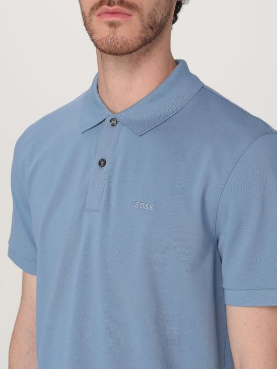 25FW 보스 폴로 티셔츠 50468362 459 Gnawed Blue - BOSS