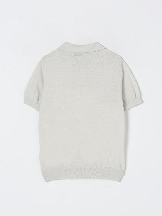 25FW [키즈] 엠에스지엠 폴로 셔츠 S5MSJUJP163 MS013 White - MSGM