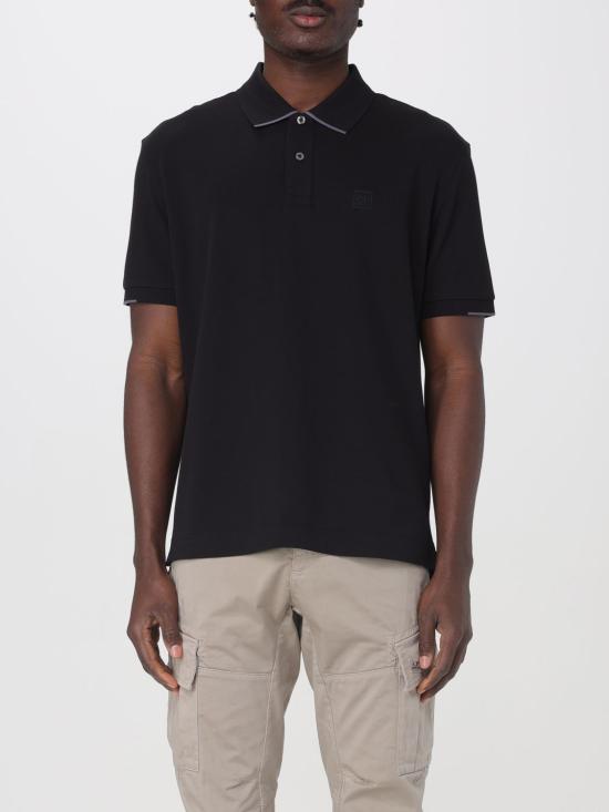 25FW 씨피 컴퍼니 폴로 티셔츠 18CLPL001A005263W 999 Black