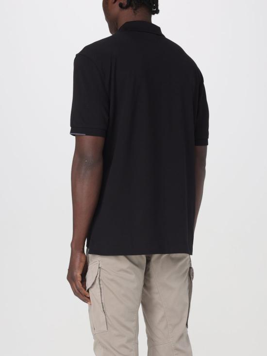 25FW 씨피 컴퍼니 폴로 티셔츠 18CLPL001A005263W 999 Black - C.P. COMPANY