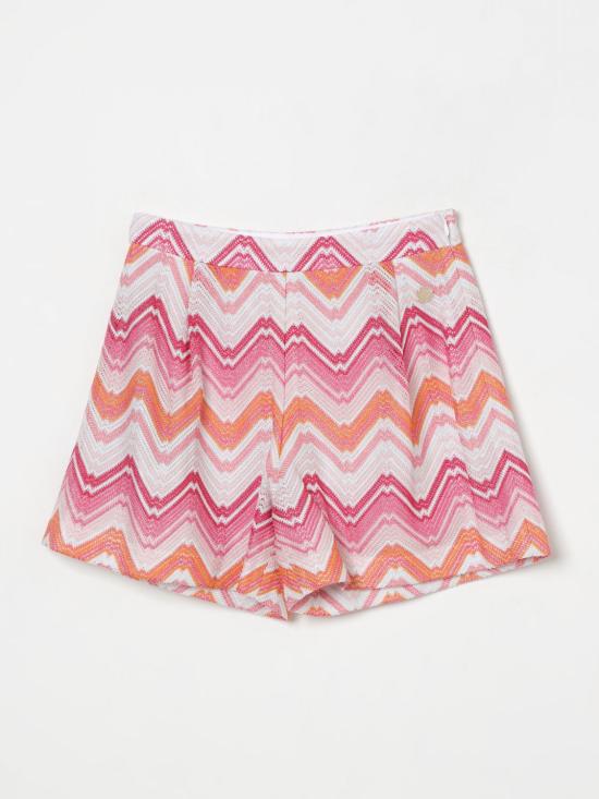 25SS [키즈] 미소니 쇼츠/버뮤다 MW6A79Q0073 999 Silver - MISSONI