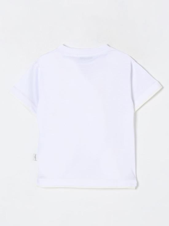 25FW [키즈] 파올로페코라 티셔츠 PP3912 B GE White - PAOLO PECORA