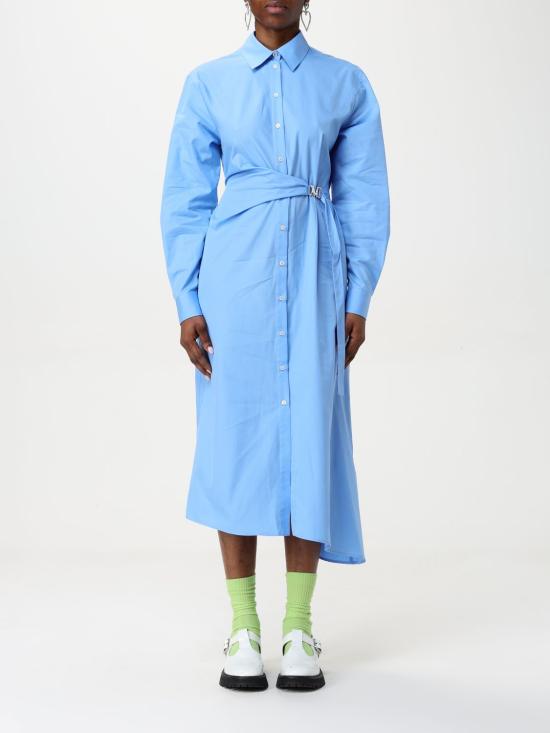 25SS 엠에스지엠 롱 원피스 3841MDA24X257100 84 Blue