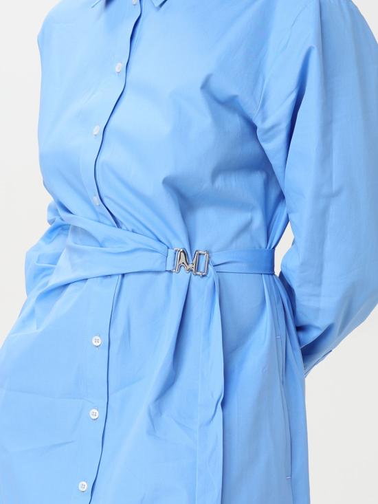 25SS 엠에스지엠 롱 원피스 3841MDA24X257100 84 Blue - MSGM