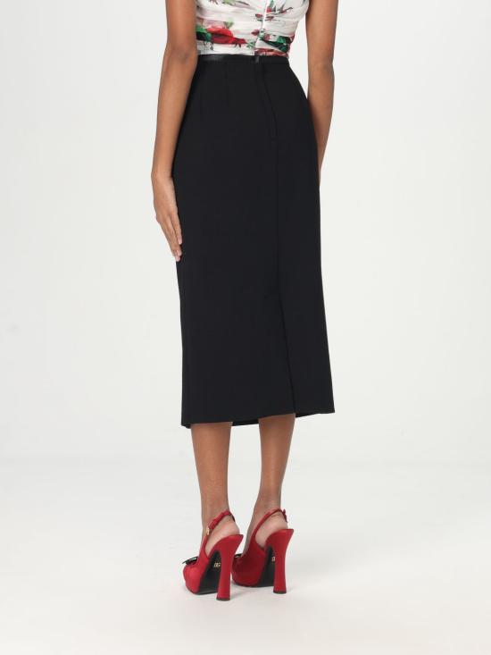 25SS 돌체앤가바나 스커트 F4BBPTFUBD2 N0000 Black - DOLCE & GABBANA