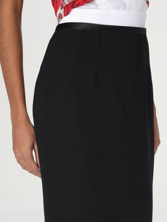 25SS 돌체앤가바나 스커트 F4BBPTFUBD2 N0000 Black - DOLCE & GABBANA