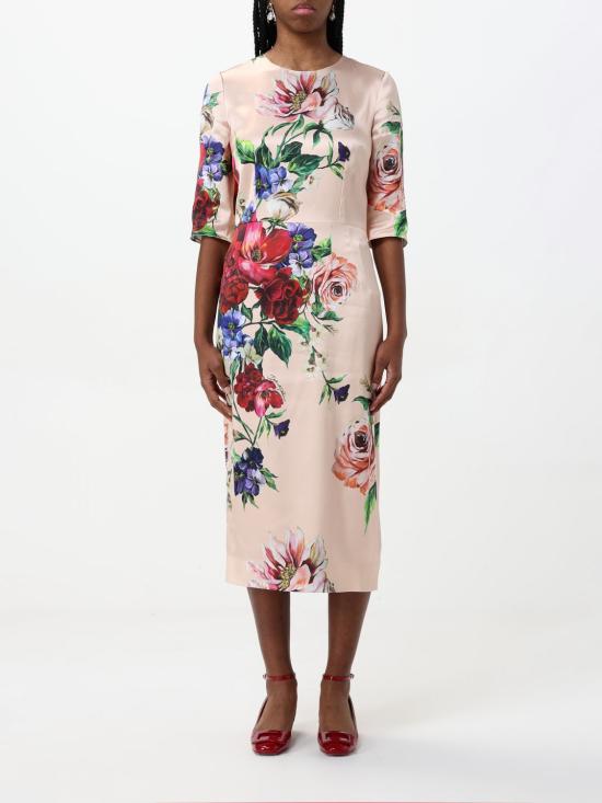 25FW 돌체앤가바나 롱 원피스 F6EAJTFSIB5 H25PR Pink