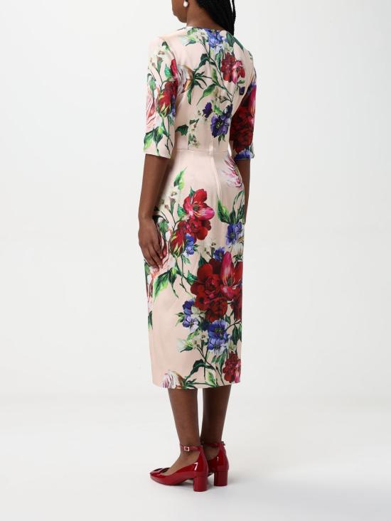 25FW 돌체앤가바나 롱 원피스 F6EAJTFSIB5 H25PR Pink - DOLCE & GABBANA