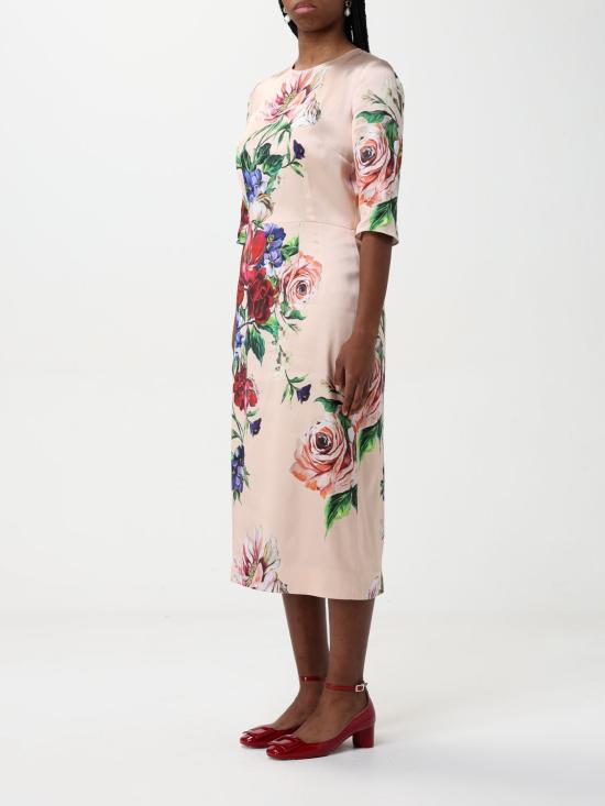 25FW 돌체앤가바나 롱 원피스 F6EAJTFSIB5 H25PR Pink - DOLCE & GABBANA