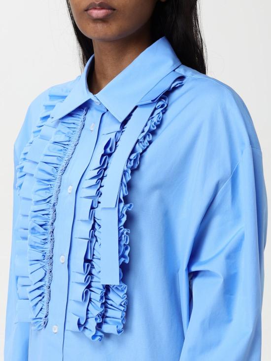 25SS 엠에스지엠 미디 원피스 3841MDA16X257100 84 Blue - MSGM