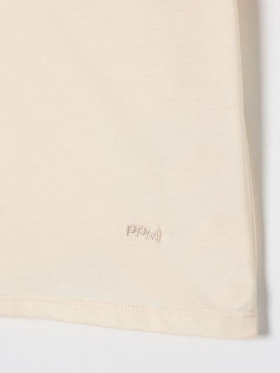 25FW [키즈] 파올로페코라 티셔츠 PP3906 BURRO Butter - PAOLO PECORA