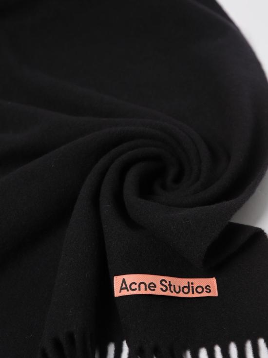 25SS 아크네 스튜디오 머플러/스카프 CA0210 900 Black - ACNE STUDIOS