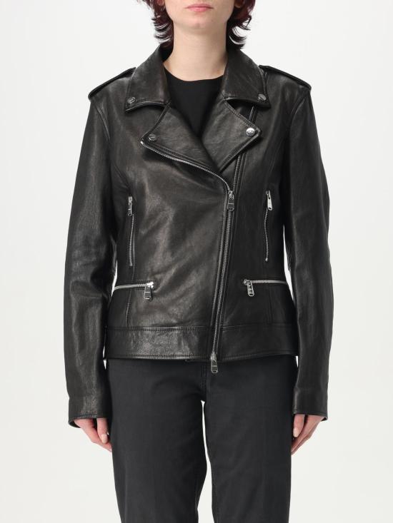 25SS 돈답 가죽 자켓 DJ667PL0569DXXX 999 Black