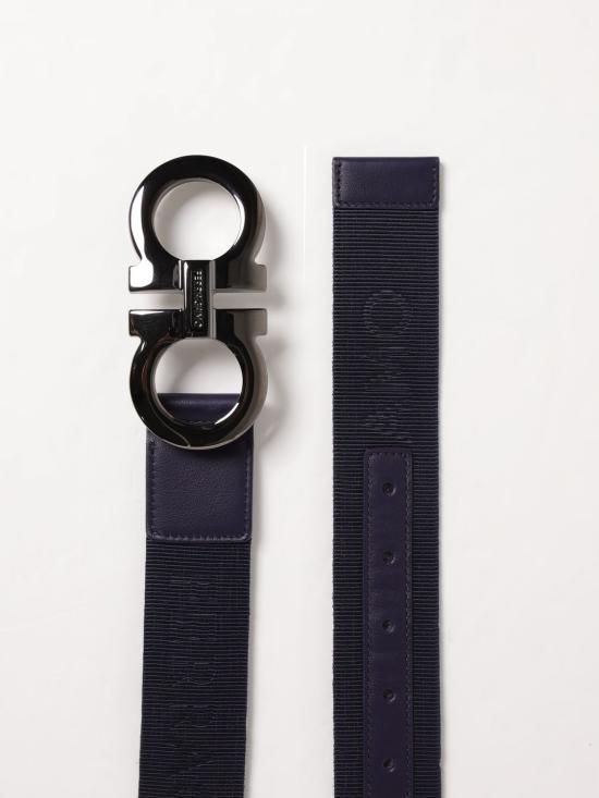 25SS 살바토레 페라가모 벨트 670286 770724 MIDNIGHT Blue - SALVATORE FERRAGAMO