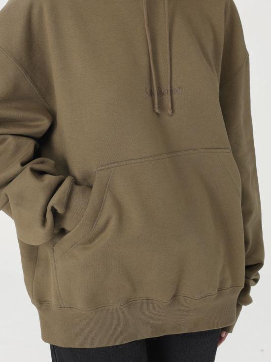 25SS 생로랑 스웨터 823602Y36SW 1301 Kaki - SAINT LAURENT