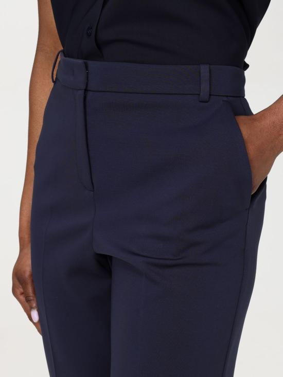 25FW 핑코 스트레이트 팬츠 100155A1L4 G82 Blue - PINKO