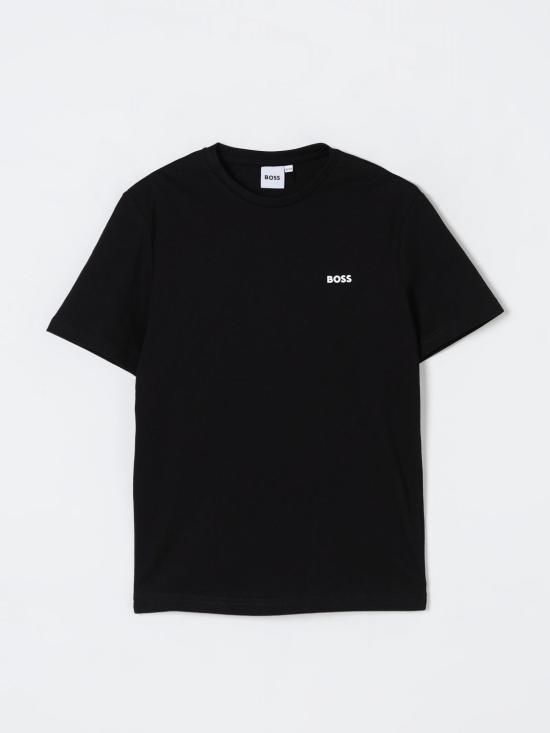 25FW [키즈] 보스 티셔츠 J25P23 09B Black