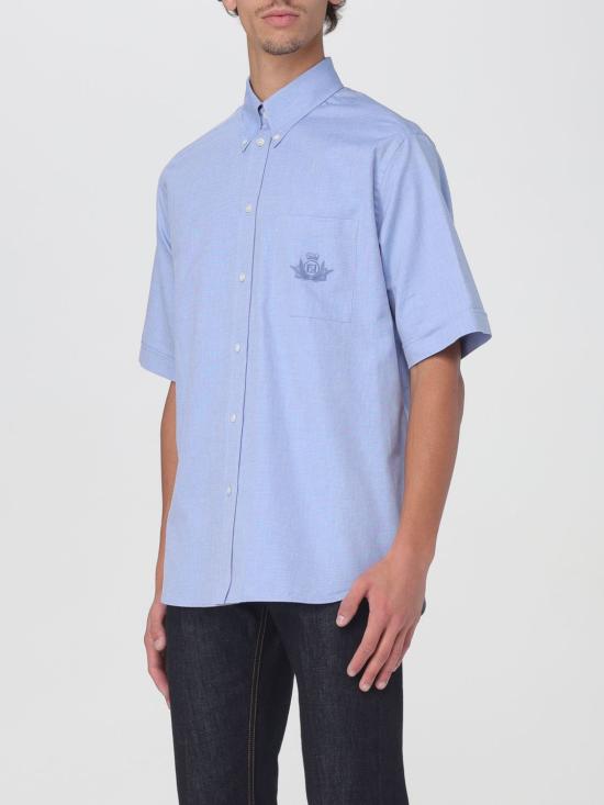 25FW 펜디 반팔 셔츠 FS1312AU70 F1QBO Blue - FENDI