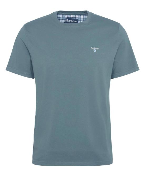 25SS 바버 반팔 티셔츠 MTS0670 MTS TE31 Vintage teal north shore trtn