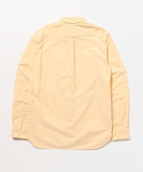  빔스 긴팔 셔츠 플러스 B.D. 옥스포드 옐로우 - BEAMS