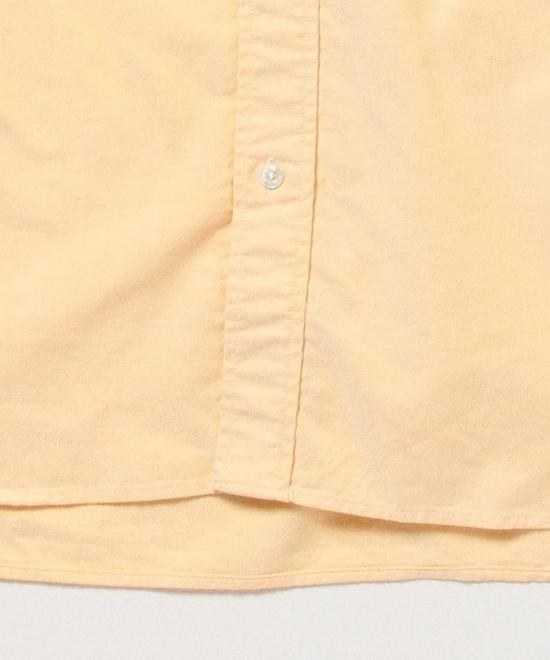  빔스 긴팔 셔츠 플러스 B.D. 옥스포드 옐로우 - BEAMS