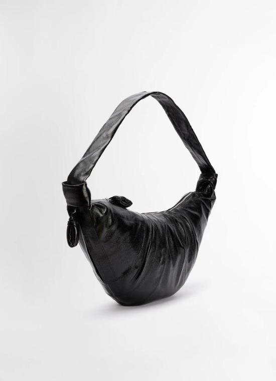 26FW 르메르 미디움 크루아상 백 BG0001 LF1329 999 BLACK DOM - LEMAIRE