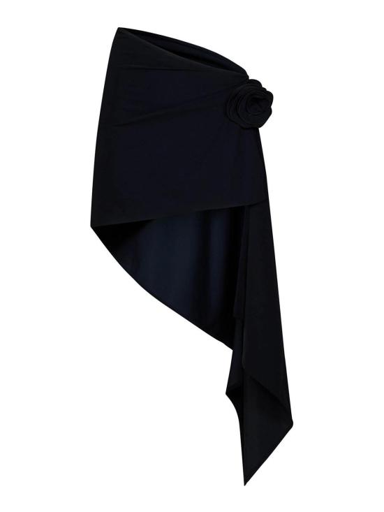  마그다뷰트림 숏 원피스 402723BLACK Black