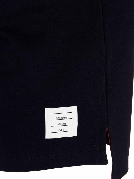 25SS 톰브라운 반팔 티셔츠 MJS183A07323415 Blue - THOM BROWNE