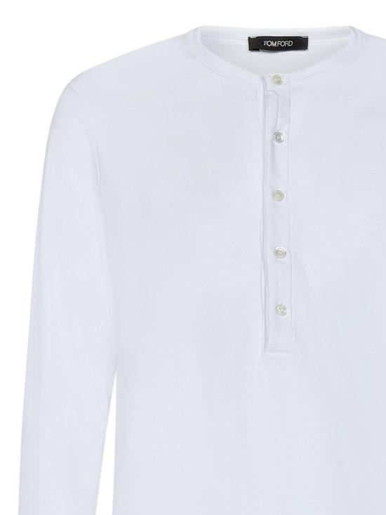  톰포드 긴팔 티셔츠 T4M151040100 White - TOMFORD