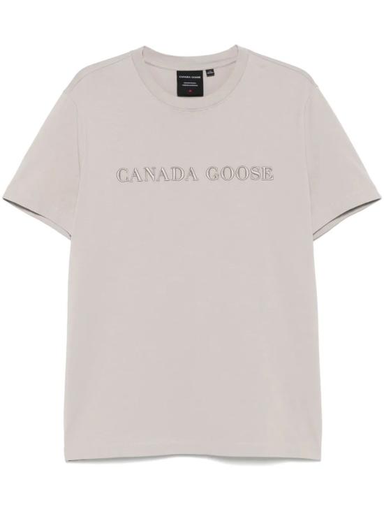 25SS 캐나다구스 반팔 티셔츠 1420M2 LIMESTONE