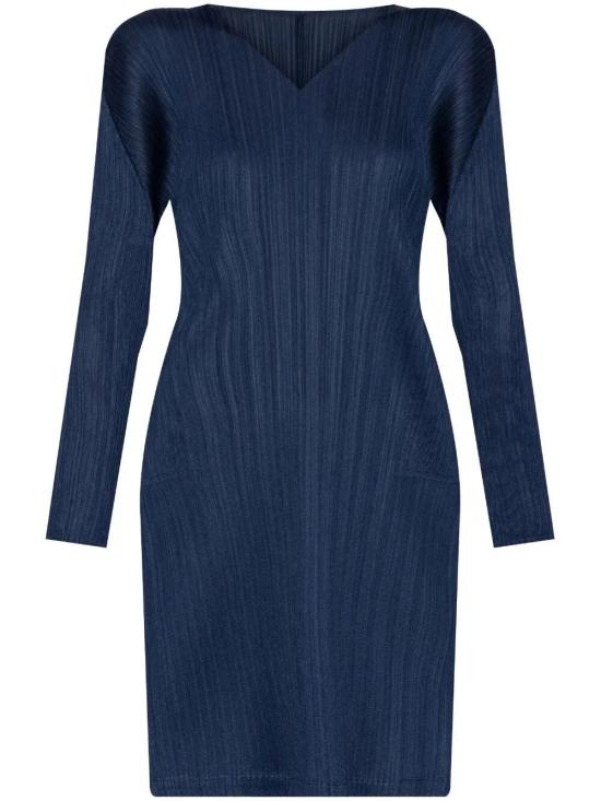 25SS 플리츠플리즈 블라우스 PP56JT122 BLUE