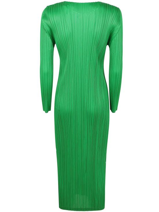 25SS 플리츠플리즈 미디 원피스 PP56JH126 62 GREEN - PLEATS PLEASE