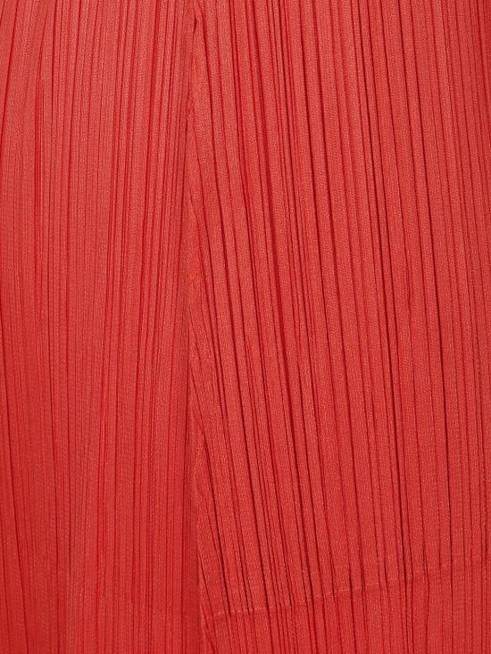 25SS 플리츠플리즈 스트레이트 팬츠 PP56JF125 24 RED - PLEATS PLEASE