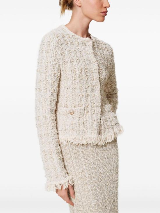 25SS 트윈셋 자켓 251TP3571 12317 WHITE - TWINSET