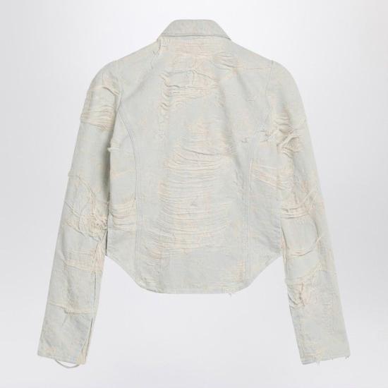 25SS 디젤 셔츠 A1906109M40 BLUE - DIESEL