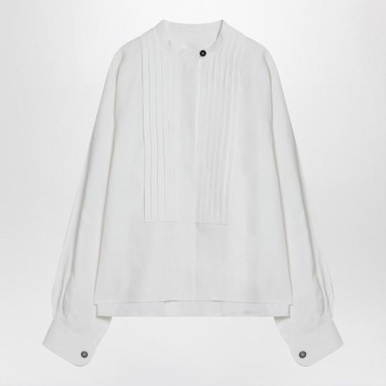 25SS 질샌더 셔츠 J04DL0106J60001 WHITE