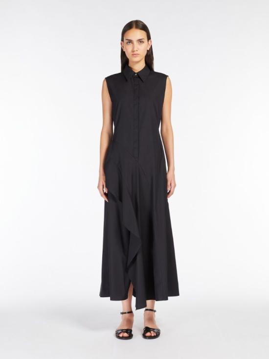 25SS 막스마라 롱 원피스 2516221112600 BLACK - MAX MARA