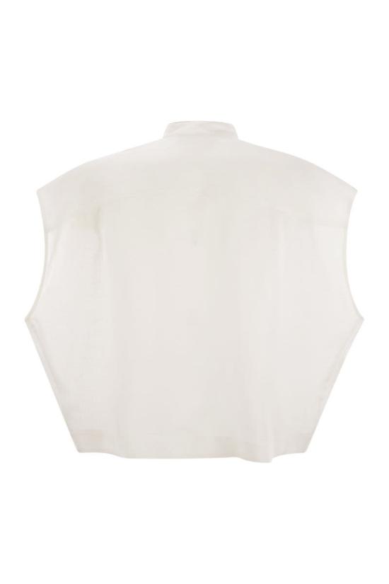 25SS 파비아나 필리피 셔츠 CAD275F883 0142 WHITE - FABIANA FILIPPI