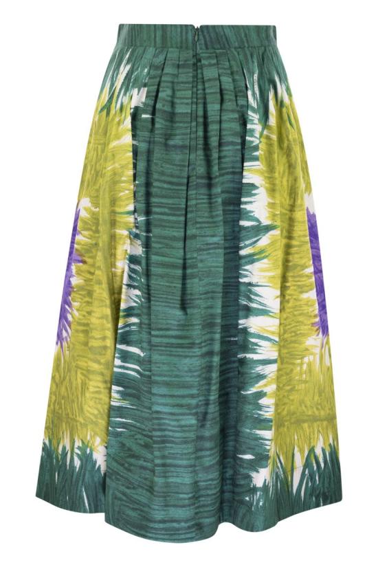 25SS 위켄드막스마라 미디 스커트 2515101036600 GREEN - WEEKEND MAX MARA