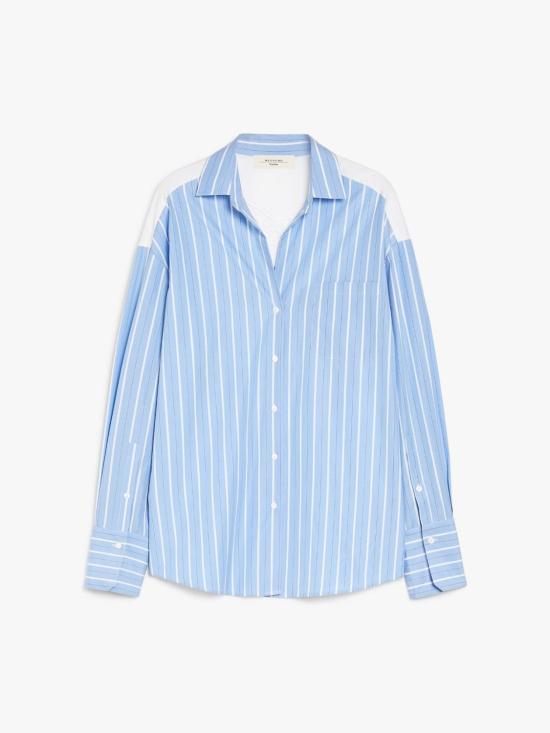 25SS 위켄드막스마라 셔츠 2515111022600 059 LIGHT BLUE