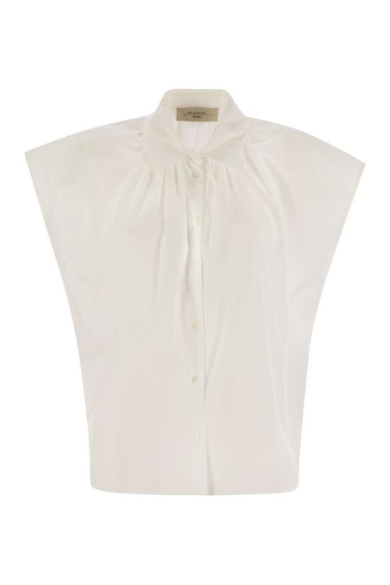 25SS 위켄드막스마라 셔츠 2515111032600 004 WHITE