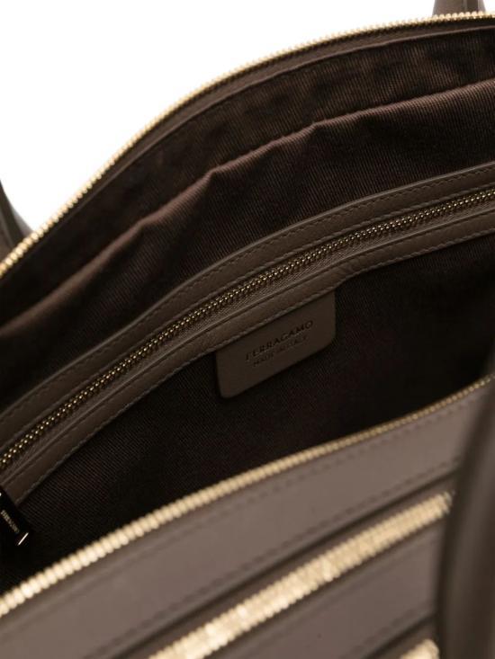 25SS 살바토레 페라가모 토트백 0779321 BEIGEGREY - SALVATORE FERRAGAMO