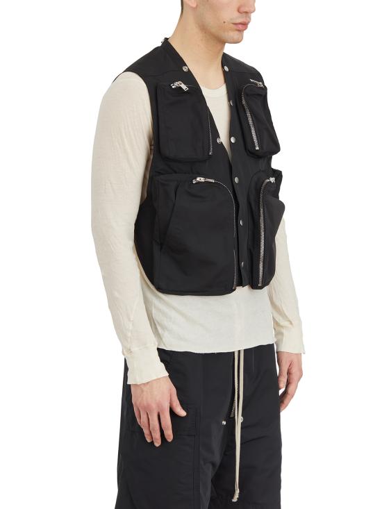 25SS 릭 오웬스 베스트 LRU01E5767FT09 BLACK - RICK OWENS