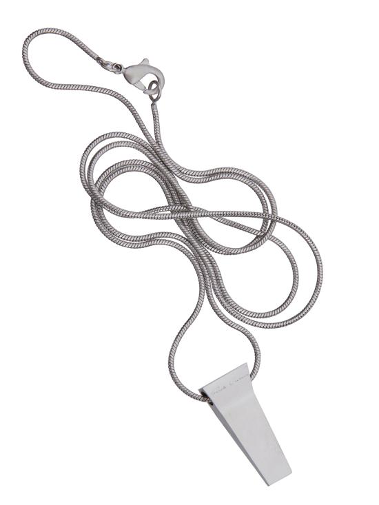 24FW 릭 오웬스 네크리스 LRJ0000099MMT128 SILVER - RICK OWENS