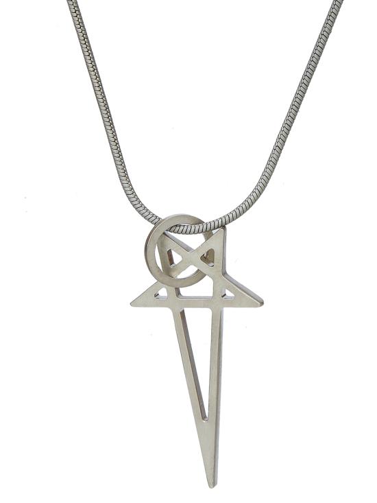 24FW 릭 오웬스 네크리스 LRJ0000066MMT128 SILVER - RICK OWENS