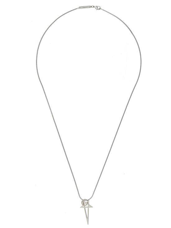 24FW 릭 오웬스 네크리스 LRJ0000066MMT128 SILVER