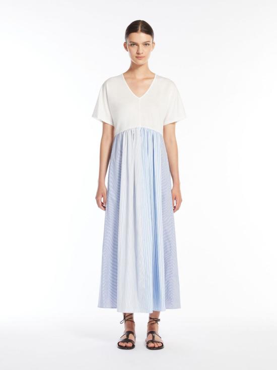 25SS 위켄드막스마라 미디 원피스 2515621082600001 WHITE - WEEKEND MAX MARA