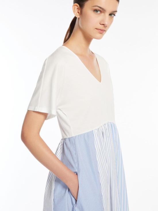 25SS 위켄드막스마라 미디 원피스 2515621082600001 WHITE - WEEKEND MAX MARA