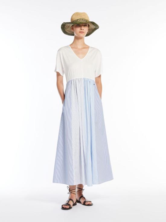 25SS 위켄드막스마라 미디 원피스 2515621082600001 WHITE - WEEKEND MAX MARA